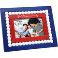 God Bless - 10" x 7.75" Frame (Holds 6" x 4" Photo)