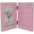 Beautiful Baby Girl - 4" x 6" Hinged Photo Frame
