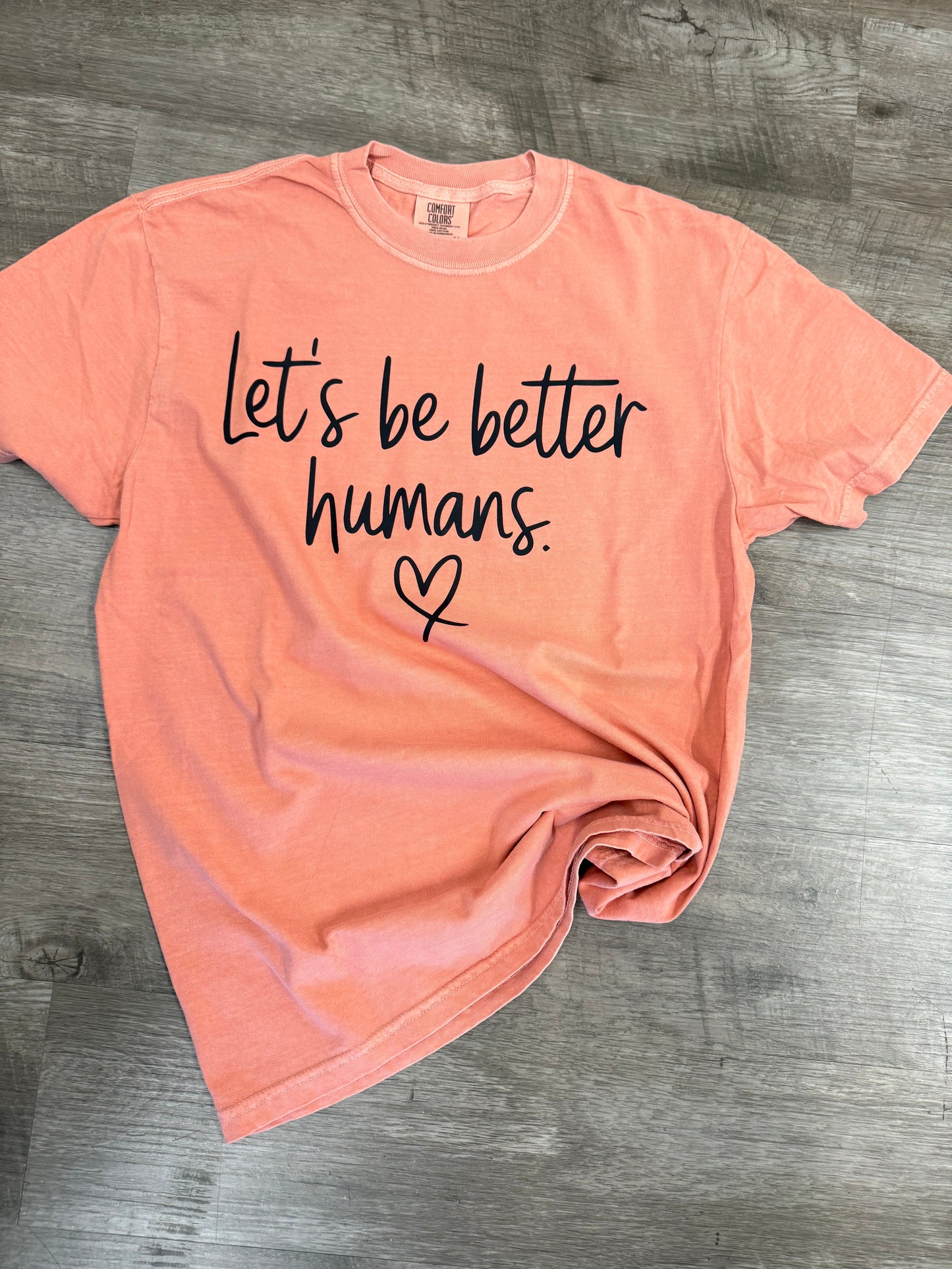 Let's be better humans