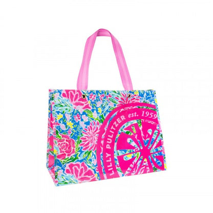 LILLY PULITZER MARKET CARRYALL