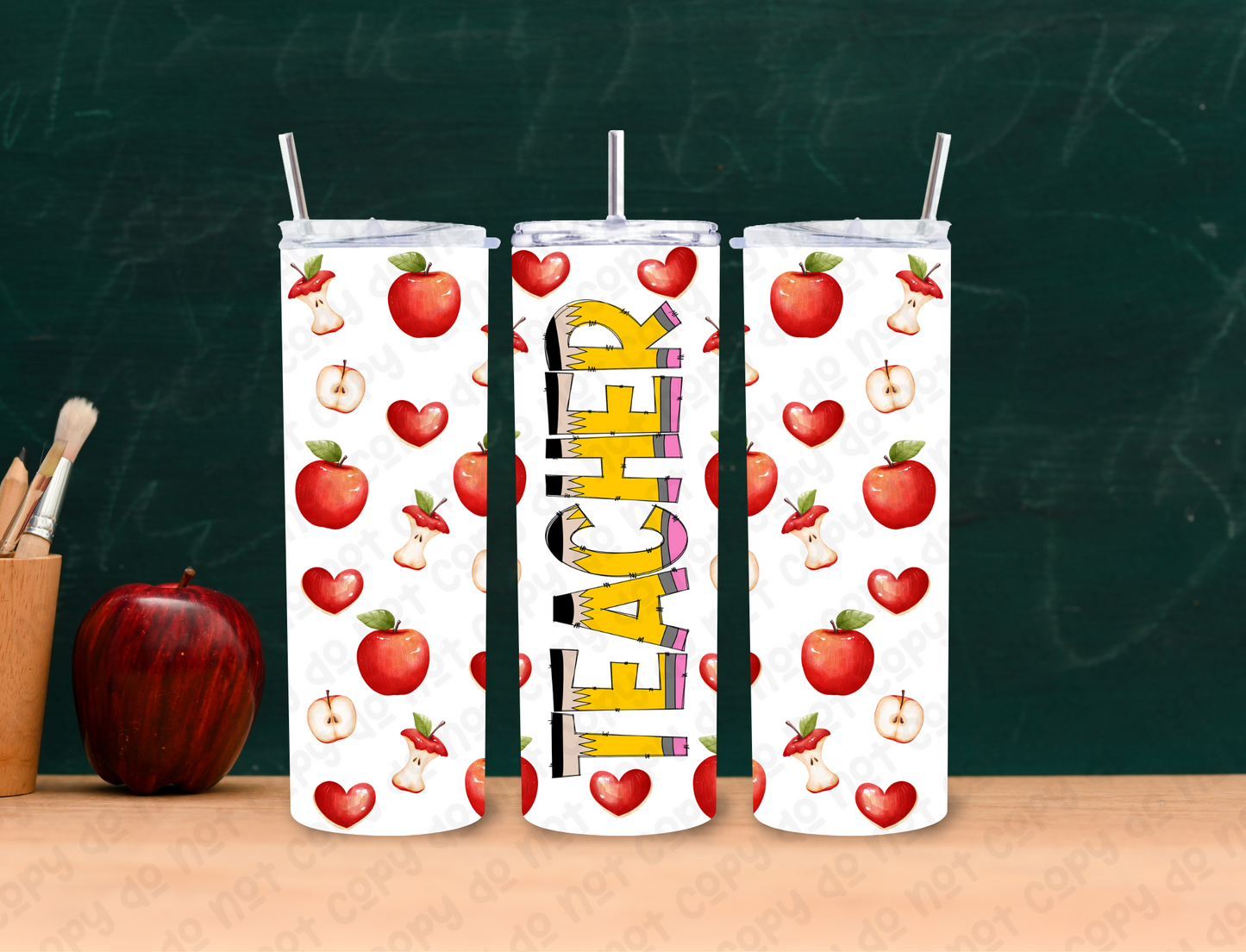 Pencil Teacher 20 oz Tumbler