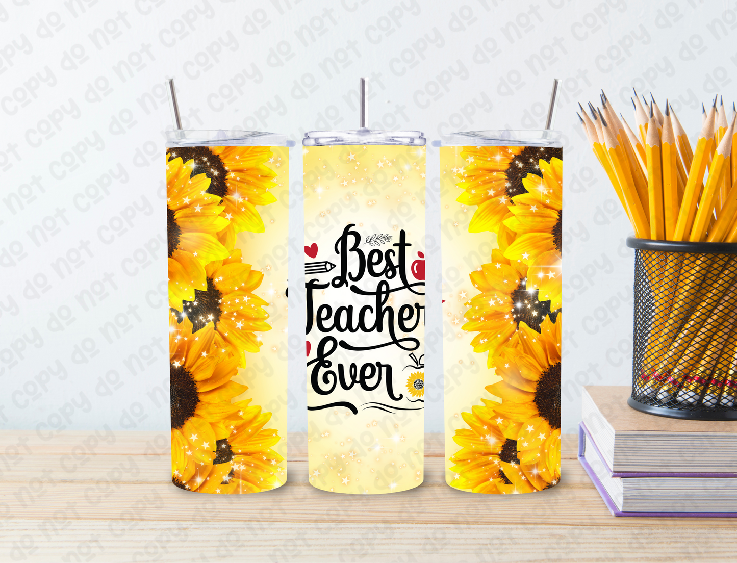 Best Teacher Ever 20 oz Tumbler