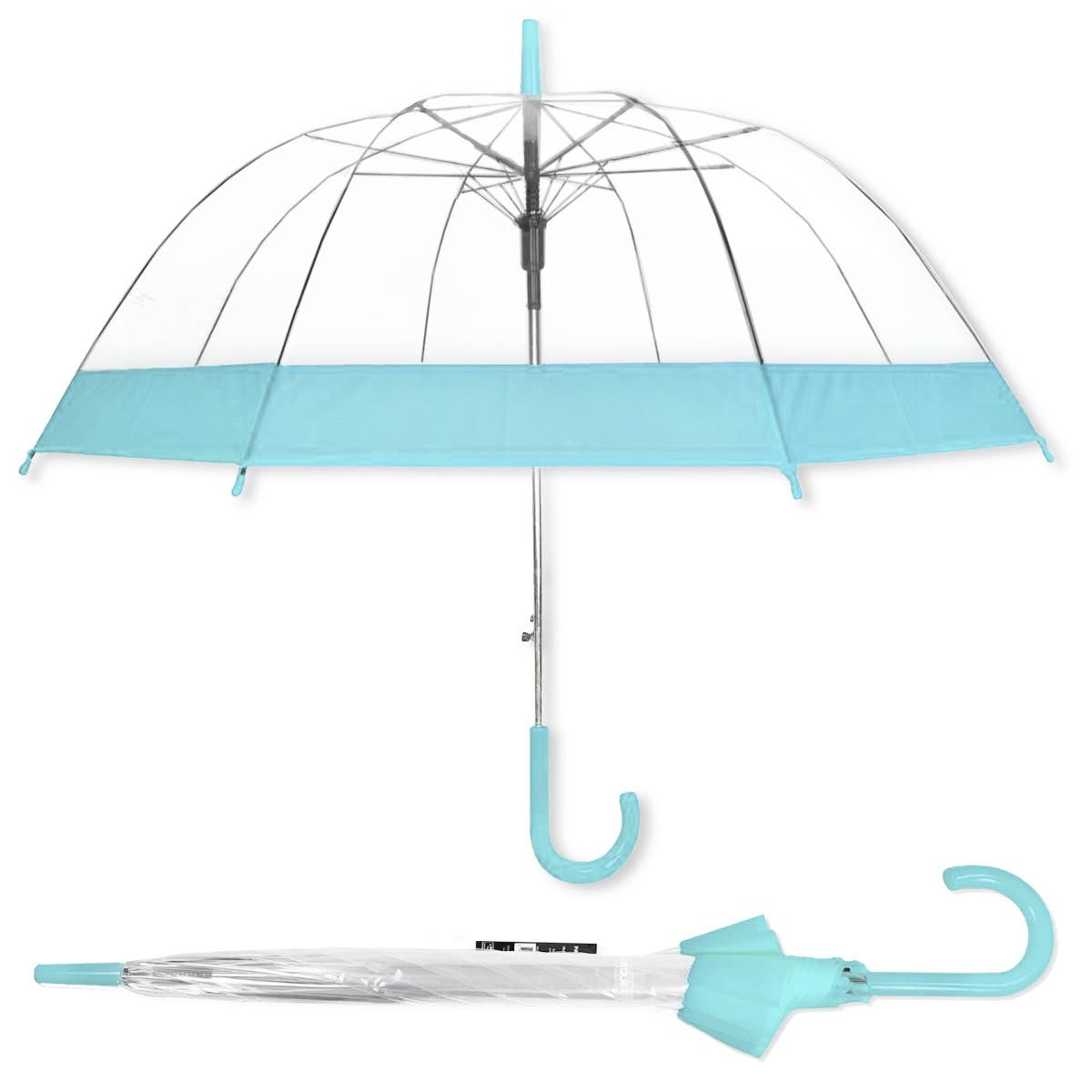 See-Thru-Bubble Wind-Resistant Premium Clear Umbrella-