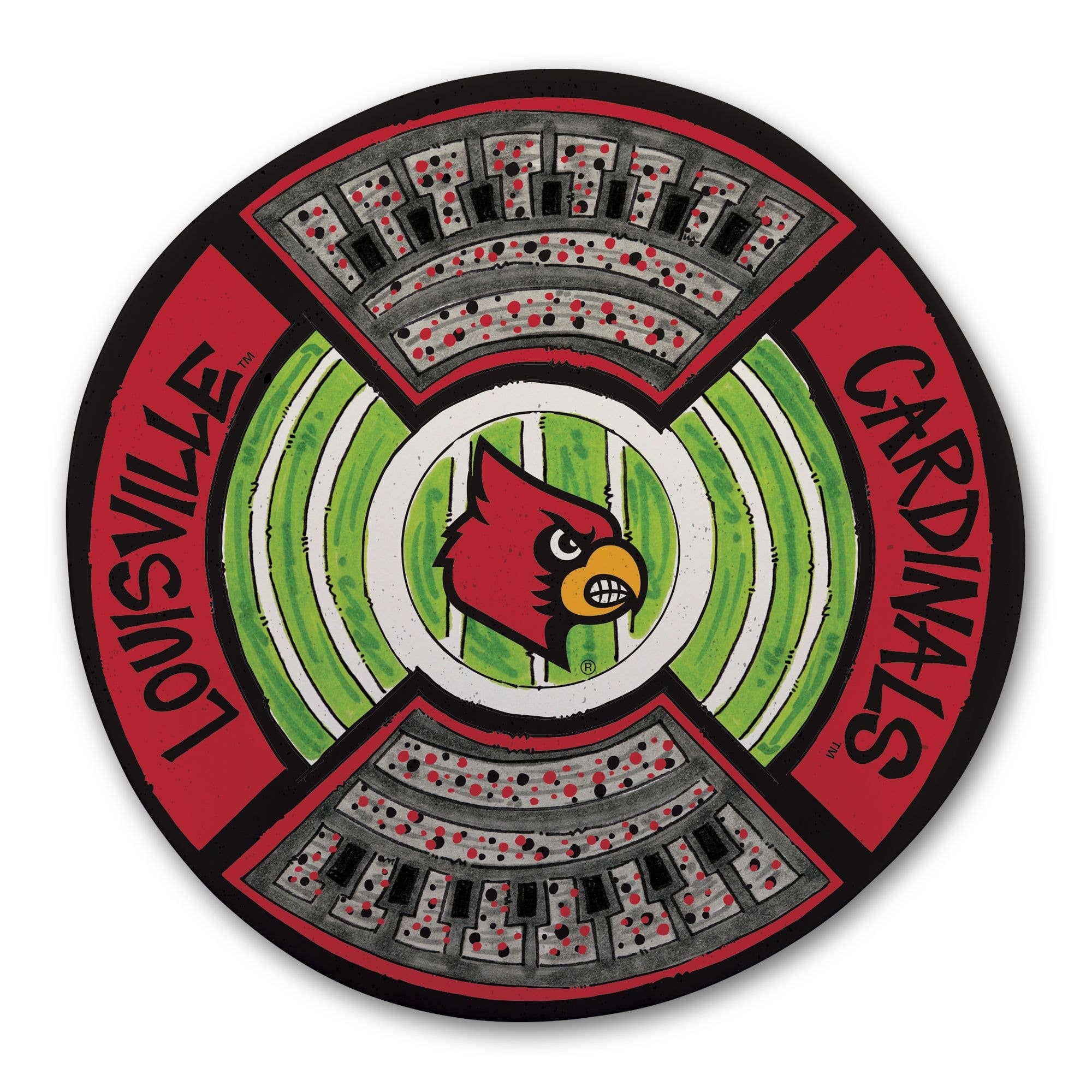 13.5" LOU Round Stadium Platter