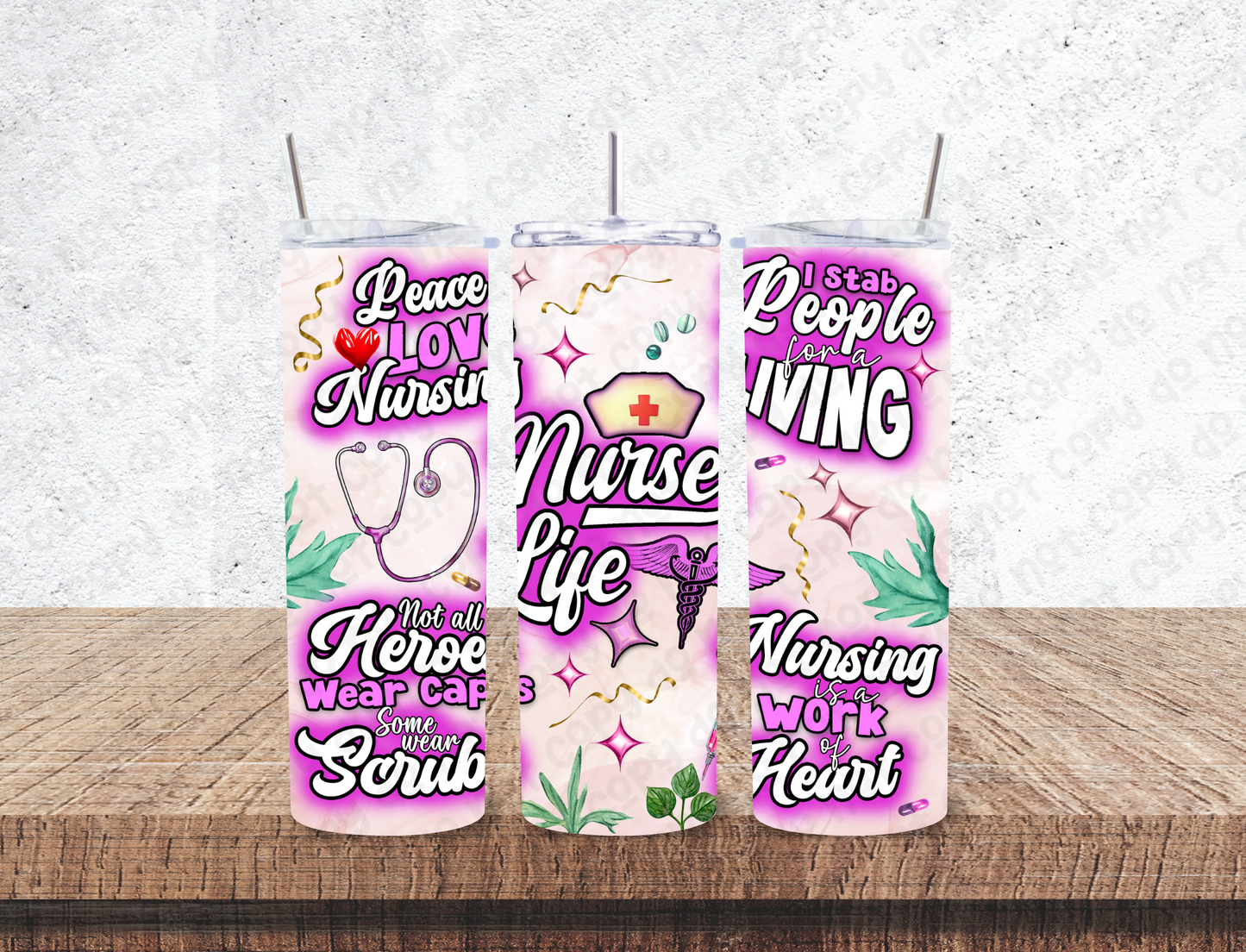 Nurse LIfe 20 oz Tumbler