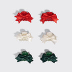 Mini Claw Clips 6pc Set - Holiday