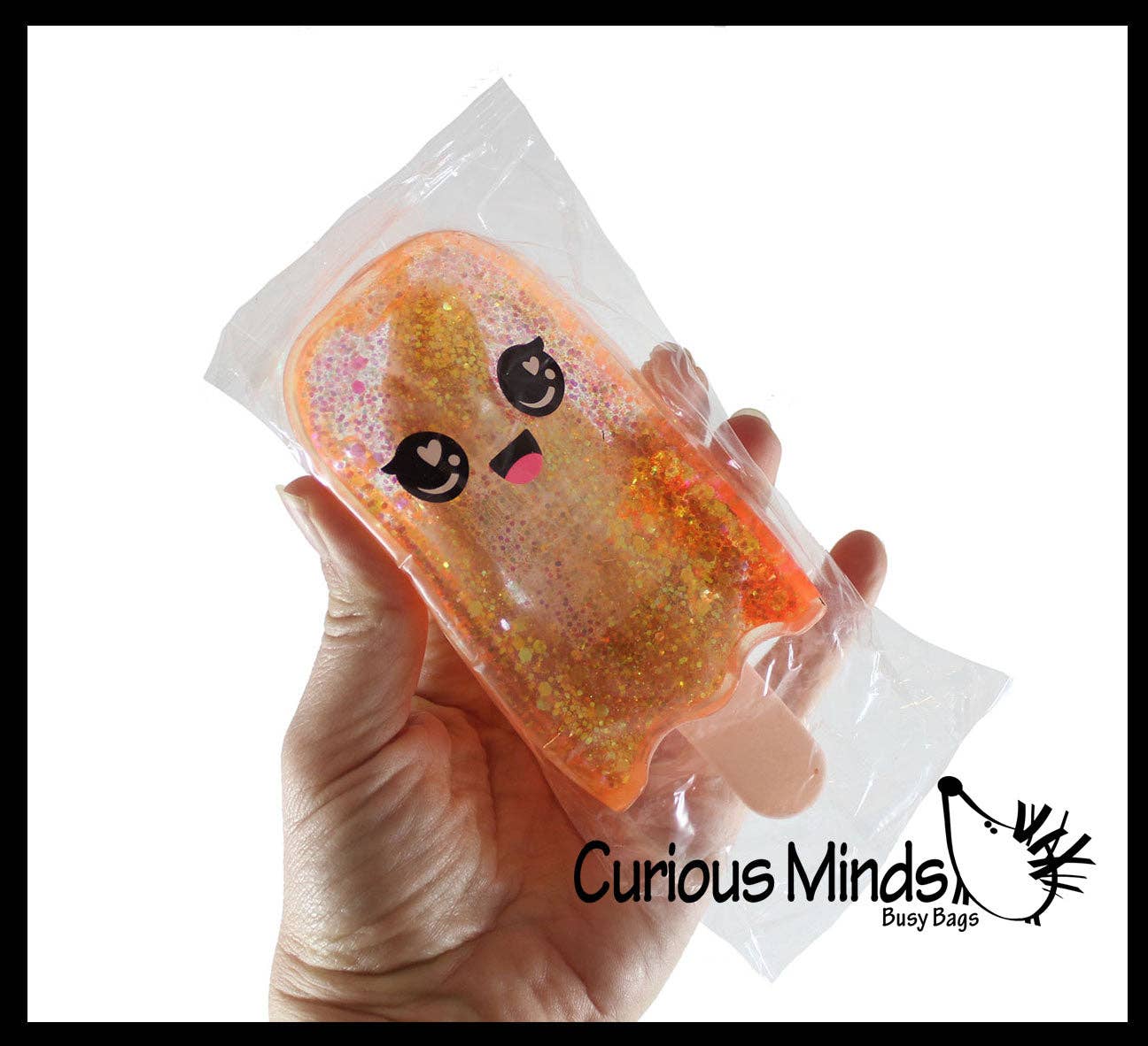 1 Large 4.5" Popsicle Shaped Ball - Thick Glue/Gel