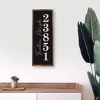 Vertical Personalized City State Zip