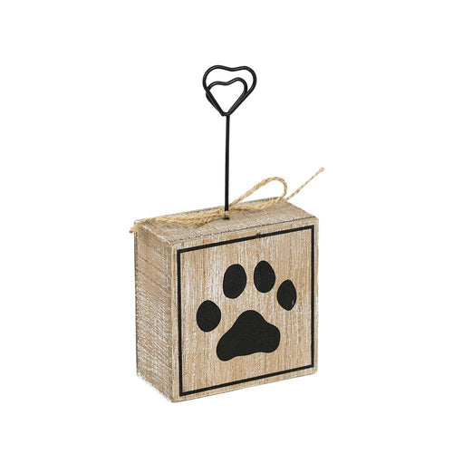 15863 - 3x6 wood photo block (FUR MAMA)  Pet Decor