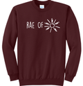 RAE OF SUNSHINE-MAROON CREWNECK KY