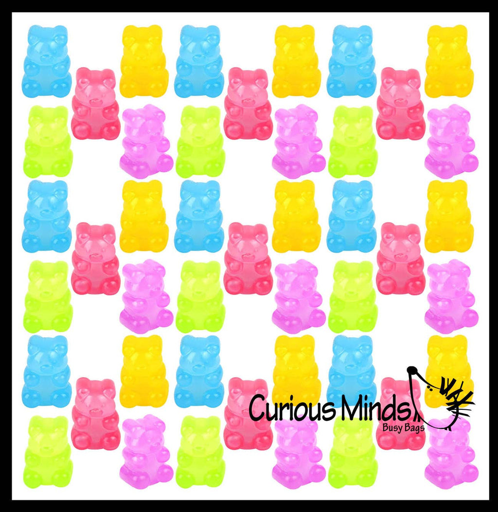 1 -2" Gummy Bear Shaped Ball - Thick Glue/Gel Syrup Molasses