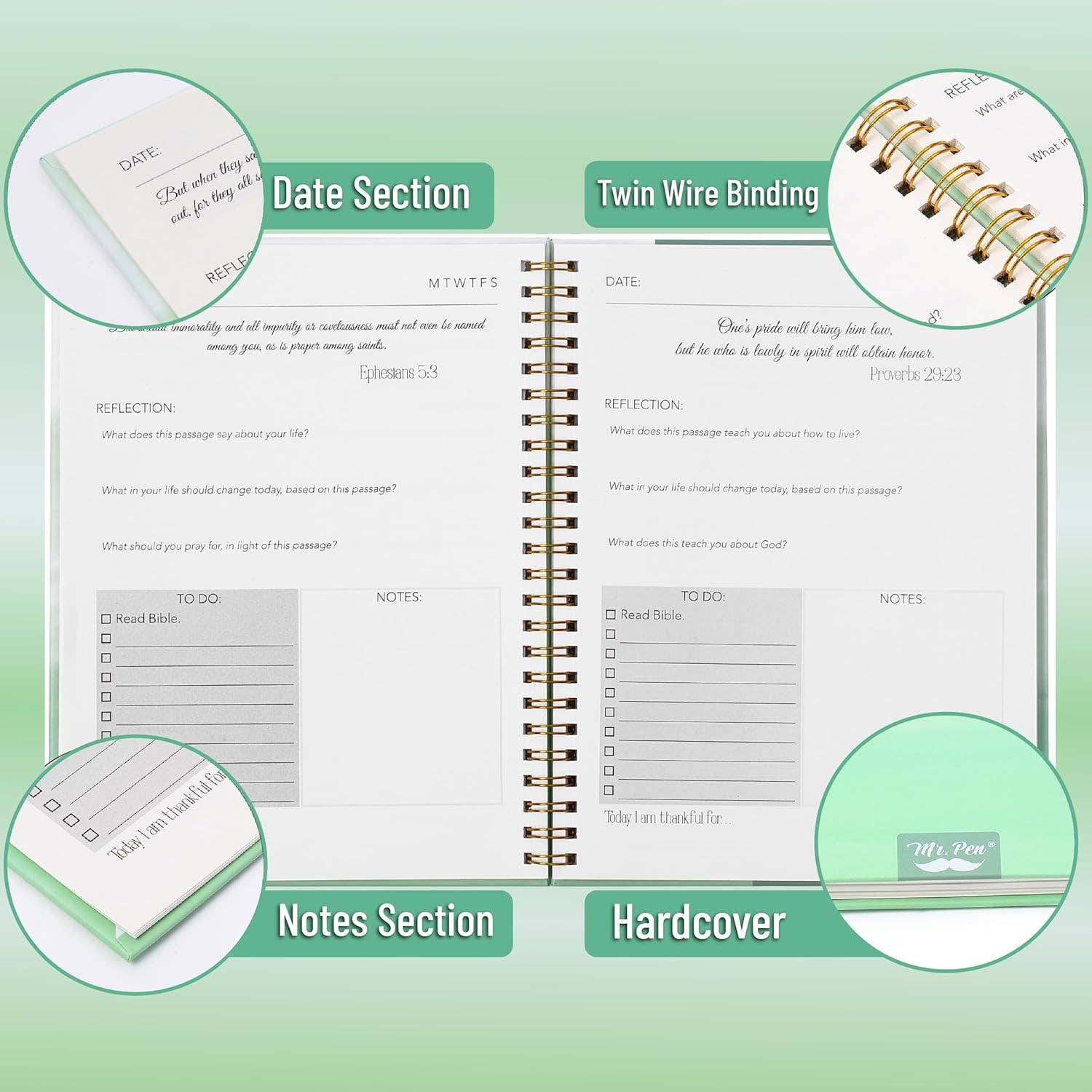 Bible Journaling Kit Forest Mist