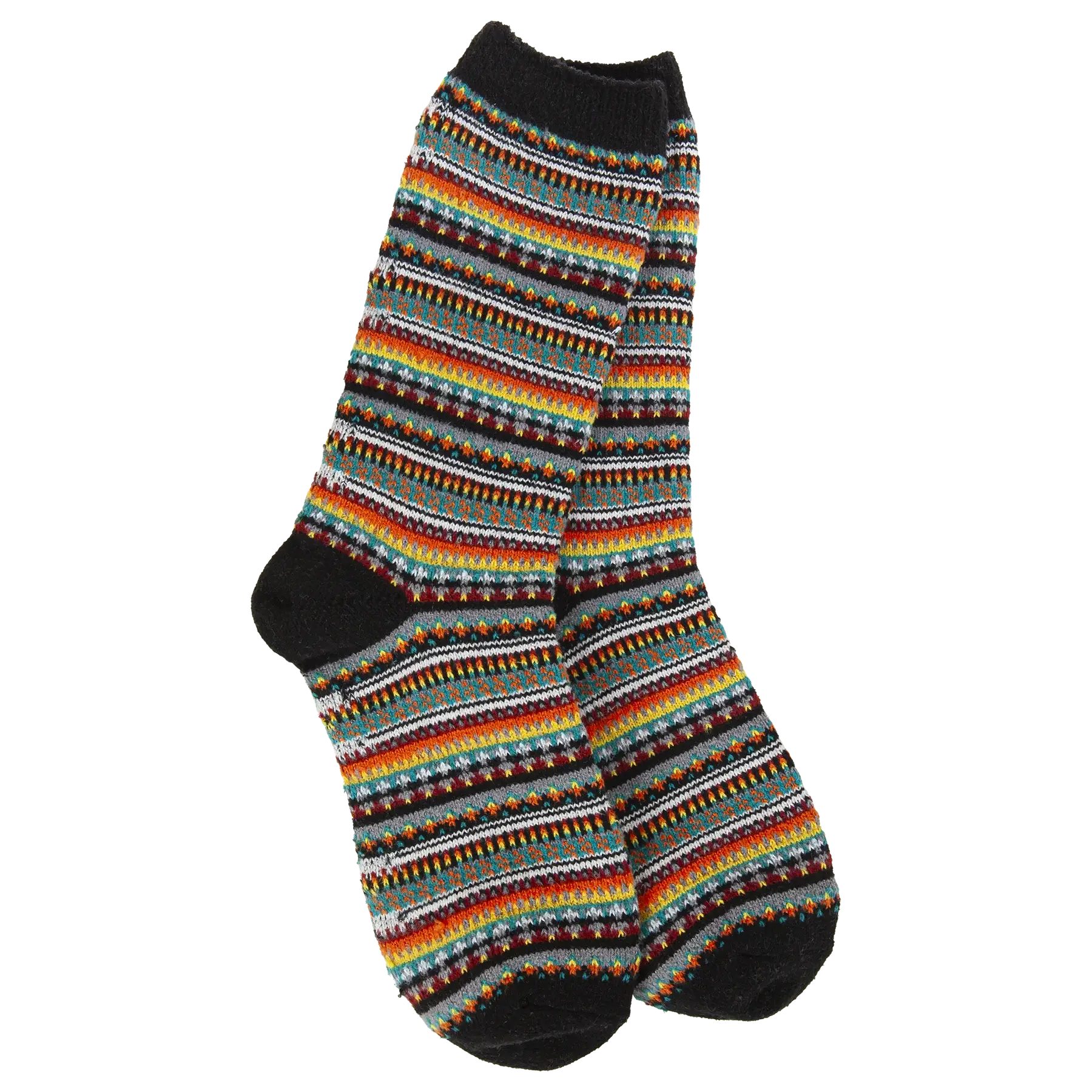 Boho Crew Black Stripe