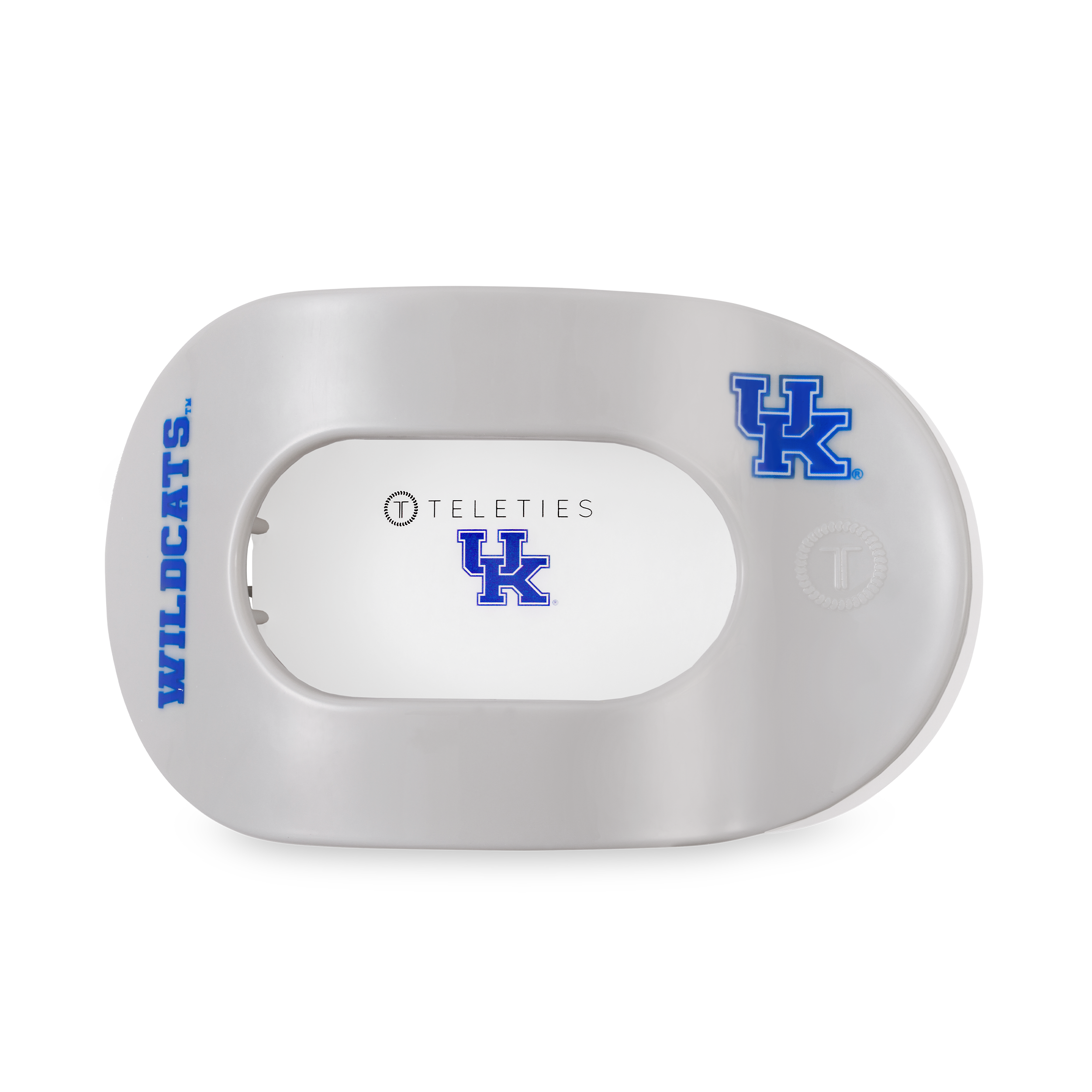 Flat Round Hair Clip | Large | Go Big Blue!