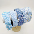 Blue Sunshine Knotted Headband