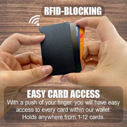 Roughneck Ultra Thin RFID Metal Wallet