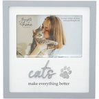 Cats - 7.75" x 8.25" Frame (Holds a 6" x 4" Photo)