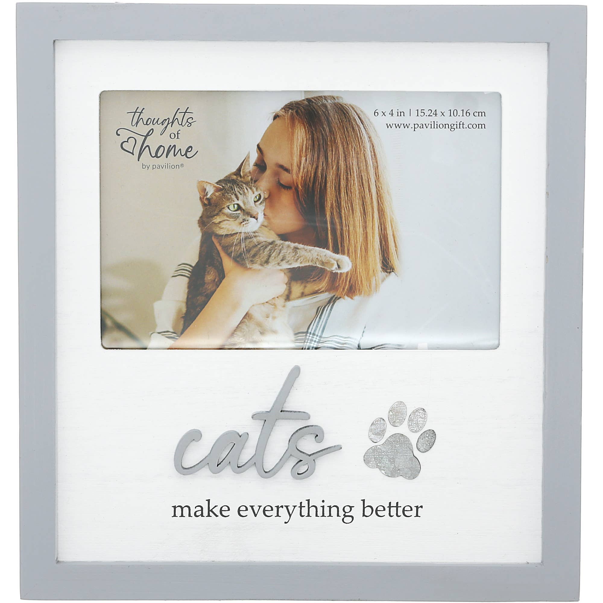 Cats - 7.75" x 8.25" Frame (Holds a 6" x 4" Photo)