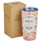 Tumbler SS Floral World's Greatest Mom
