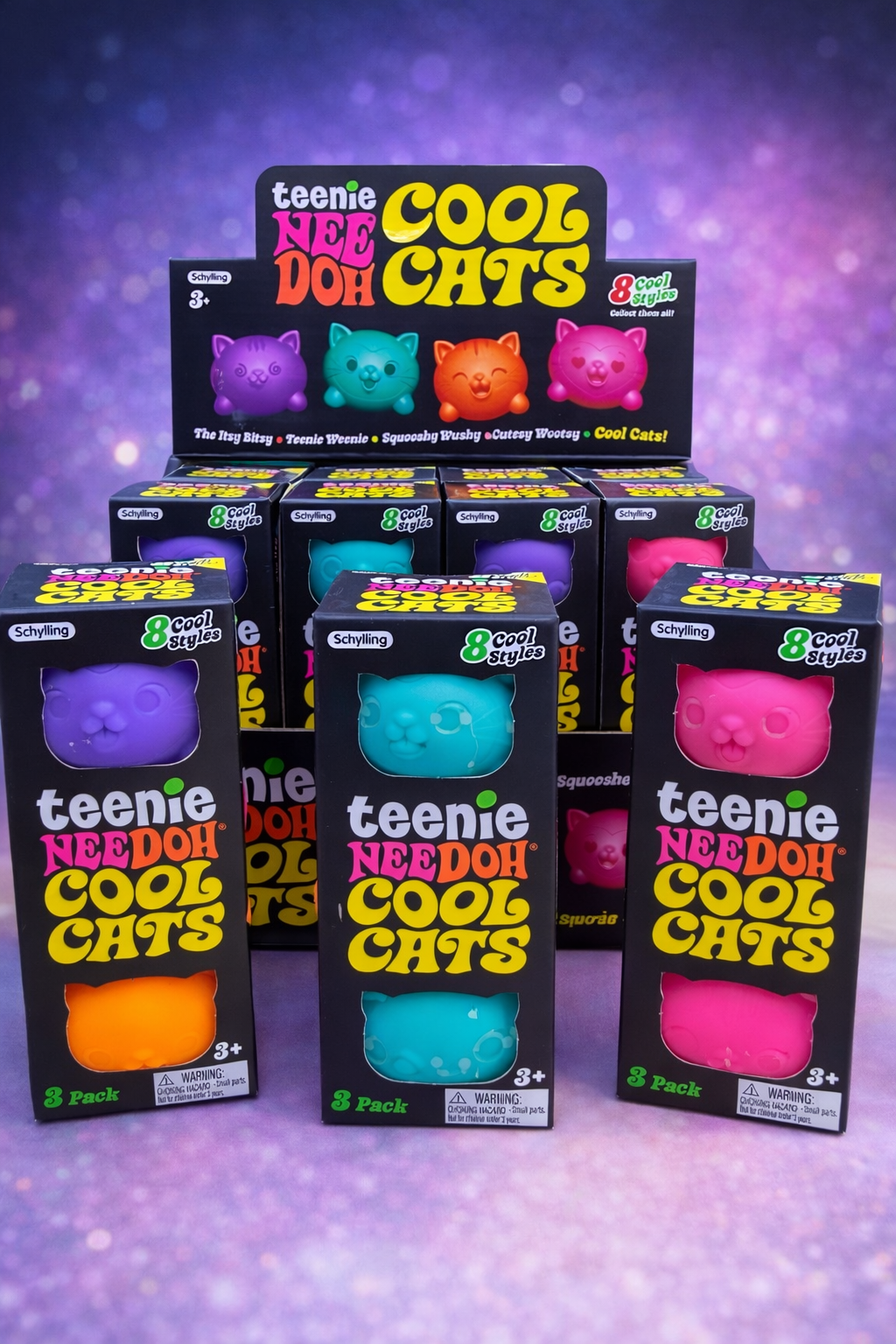 NeeDoh Teenie Cool Cats