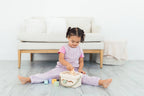 Wooden Shape Sorter Toy, Montessori Learning Sorting Bucket