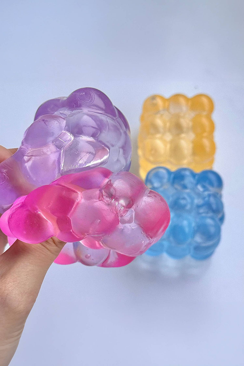 Crystal Bubble Cube Squeeze Stress Relief Toy