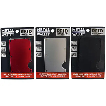 Roughneck Ultra Thin RFID Metal Wallet