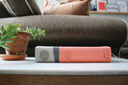 NIV Application Bible Leathersoft Coral Gray Red Letter