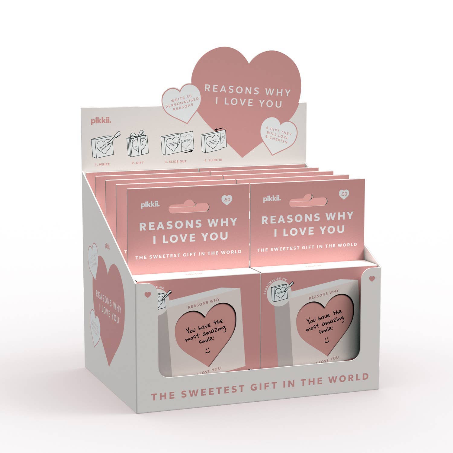 Reasons Why I Love You | Personalized Gift Box | Mothers Day