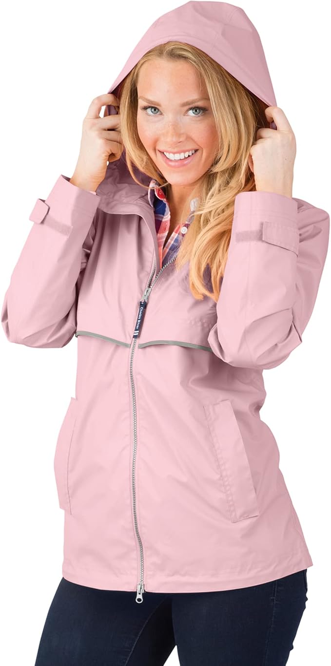 Charles River Rain Jacket - FREE EMBROIDERY