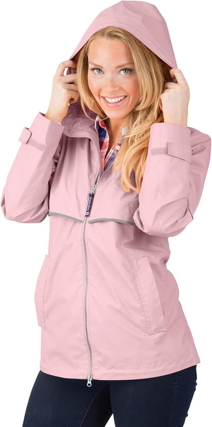 Charles River Rain Jacket - FREE EMBROIDERY