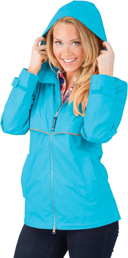 Charles River Rain Jacket - FREE EMBROIDERY