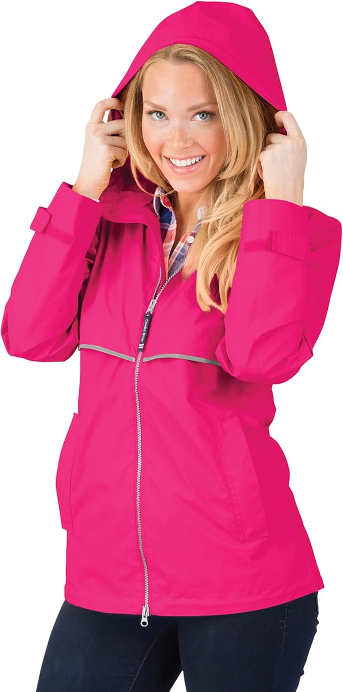 Charles River Rain Jacket - FREE EMBROIDERY
