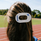 Flat Round Hair Clip | Medium | Go Big Blue!