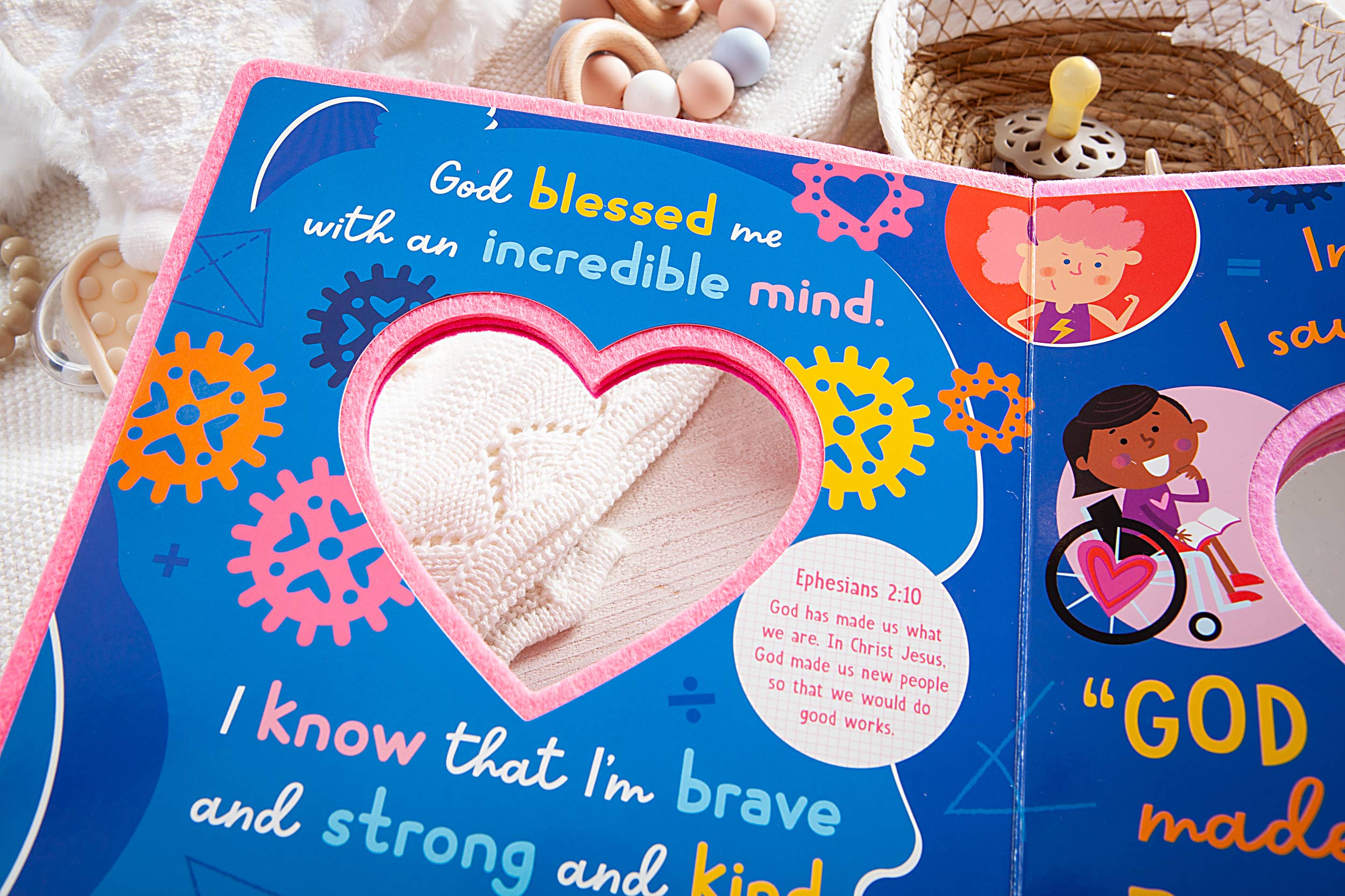God Made Me Crazy Beautiful (Board Book for Girls, Ages 3+)