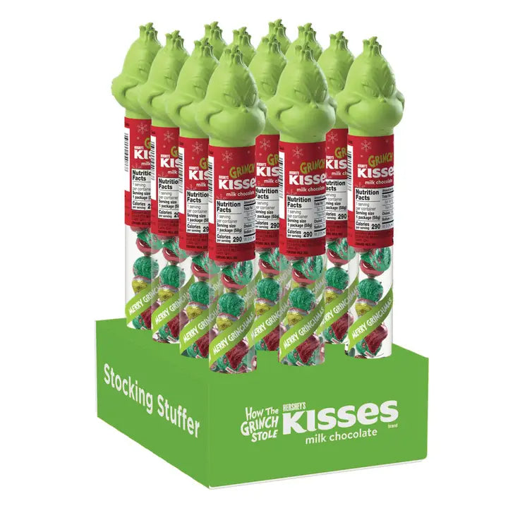 GRINCH HERSHEY FOIL KISSES