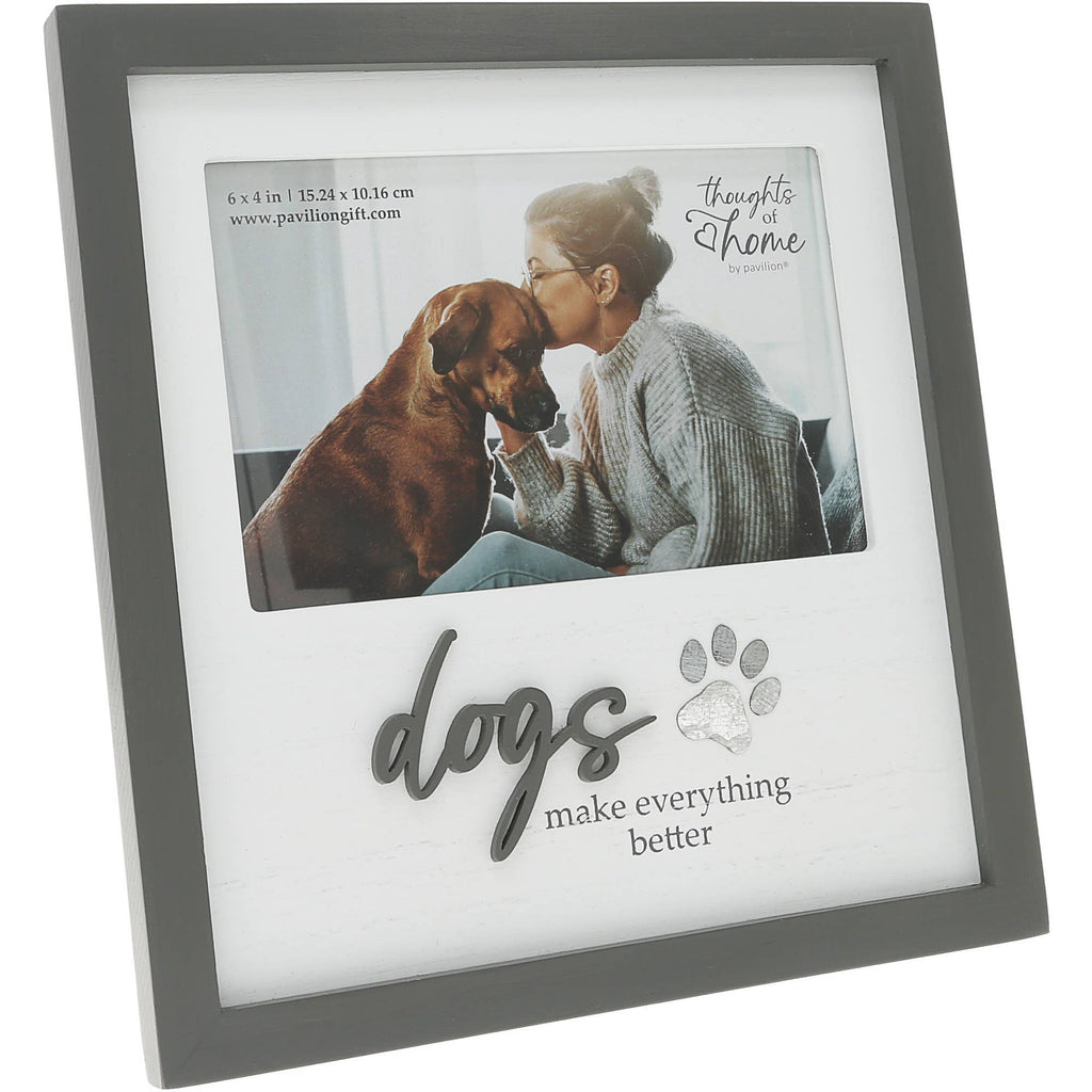 Dogs - 7.75" x 8.25" Frame (Holds a 6" x 4" Photo)