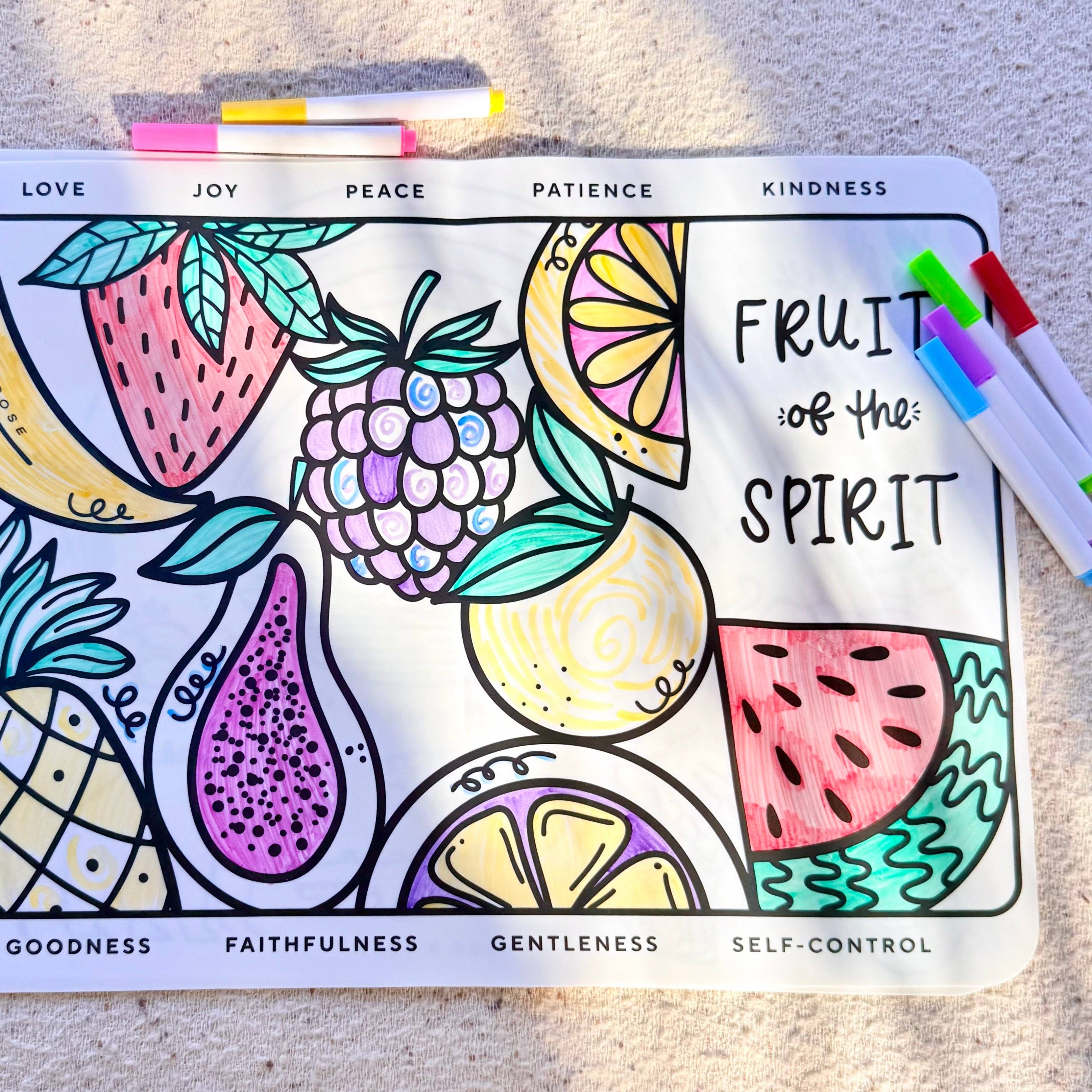Christian Coloring Mats