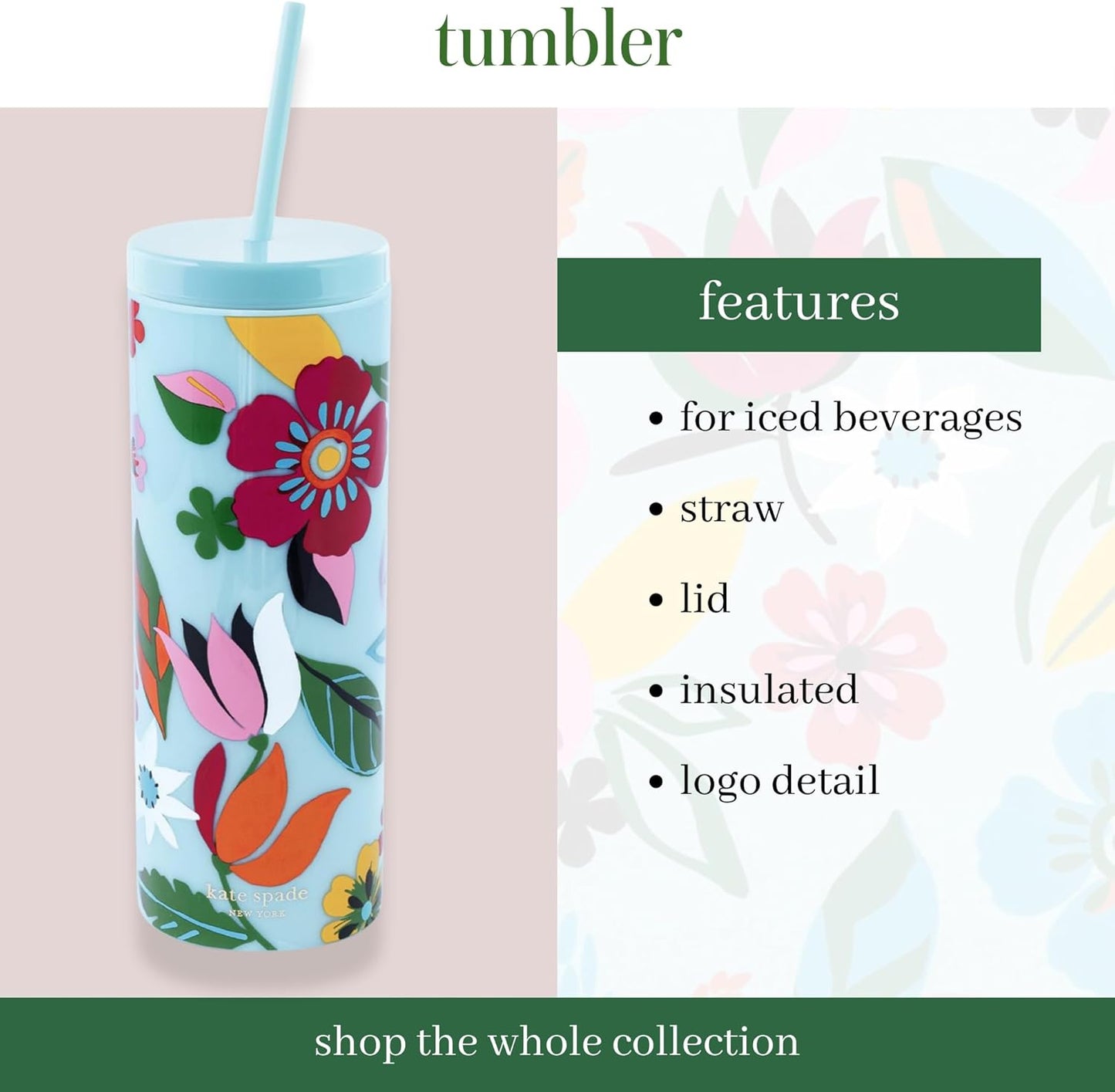 KATE SPADE TUMBLER
