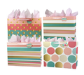 Everyday Bag - fun stripes and polka dot patterns