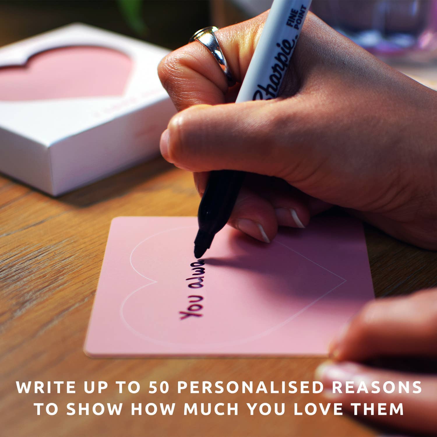 Reasons Why I Love You | Personalized Gift Box | Mothers Day