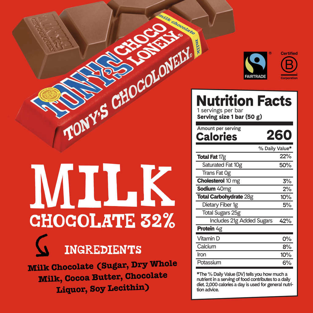 Milk chocolate 32%
