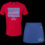 WCHS Cheer Uniform (Shirt & Skort Sold Separtely)