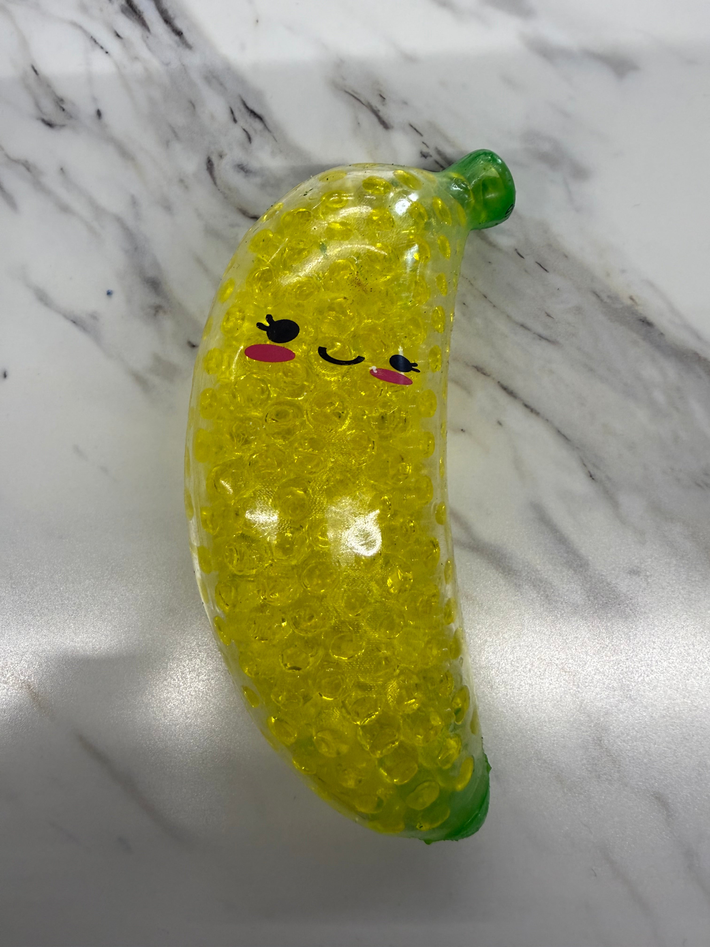 Banana Water Bead Filled Stress Ball
