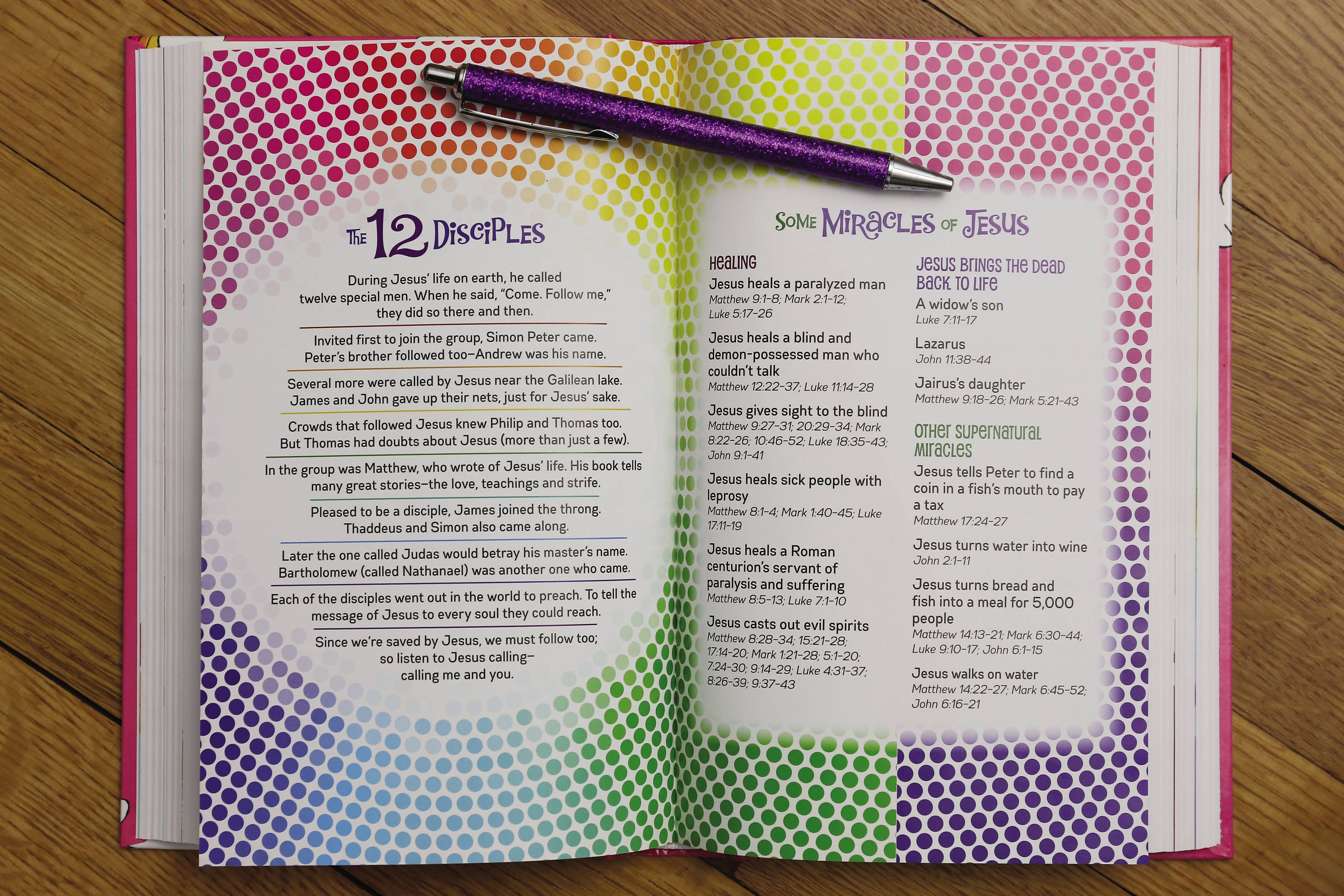 NIV God's Rainbow Holy Bible, Hardcover
