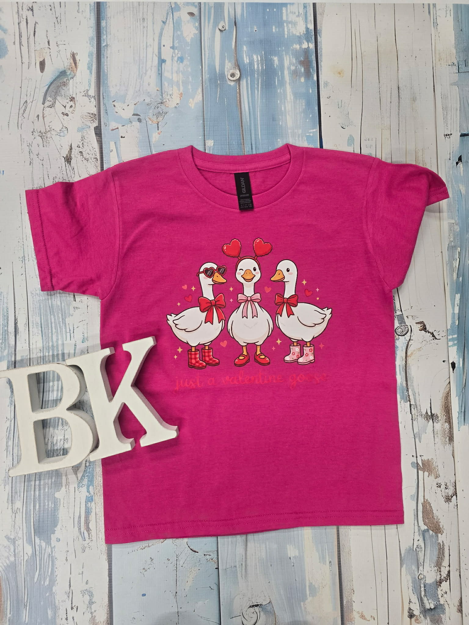 JUST A VALENTINE GOOSE TEE