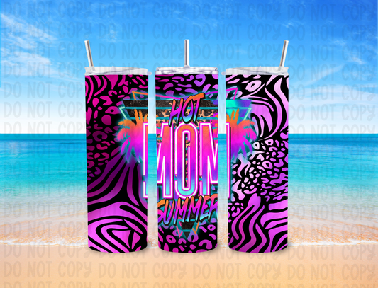 Hot Mom Summer 20 oz Tumbler