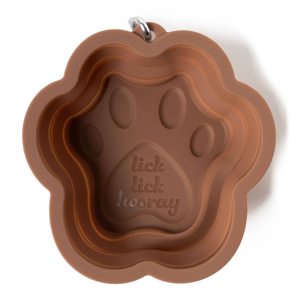 Modern Monkey sWAG Collapsible Doggie Dish