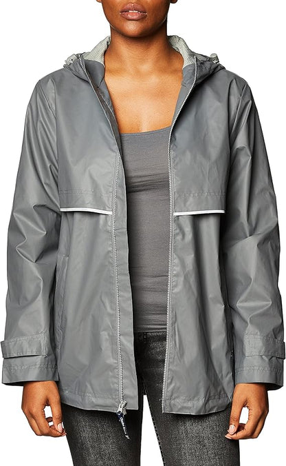 Charles River Rain Jacket - FREE EMBROIDERY