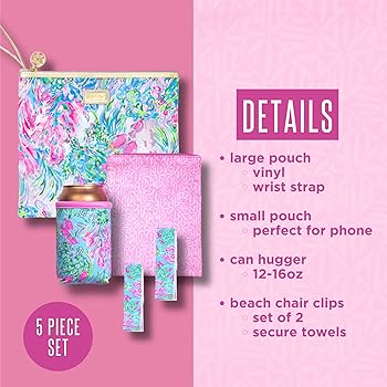 LILLY PULITZER BEACH DAY POUCH